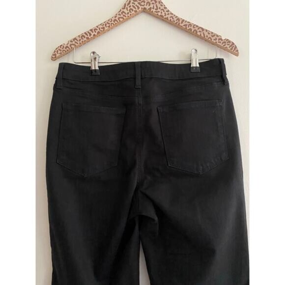 ATHLETA Black Flex Kick Flare Jeans Size 10 - Picture 7 of 12